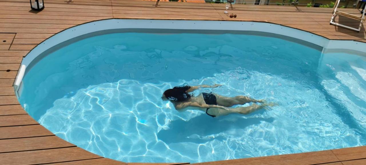 Vue Magnifique, Piscine Privee Chauffee Et Sauna A 10Min De Monaco Roquebrune-Cap-Martin Buitenkant foto
